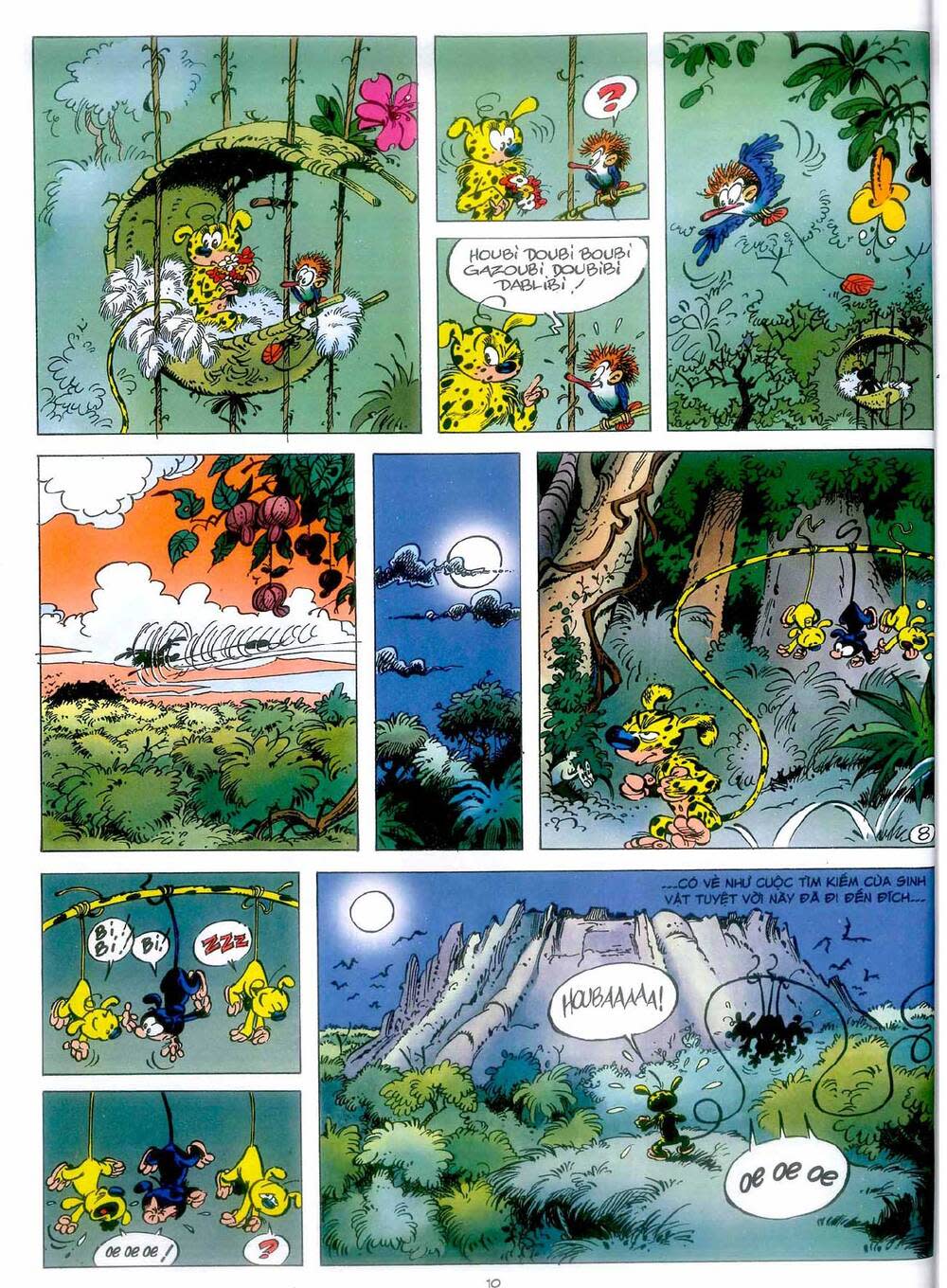 marsupilami chapter 4: - phấn hoa ở monte urticando - Next chapter 5: - baby prinz