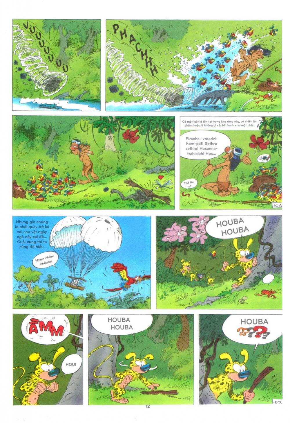 marsupilami chapter 2: - em bé đến từ bên kia thế giới - Next chapter 3: - mars chú màu đen