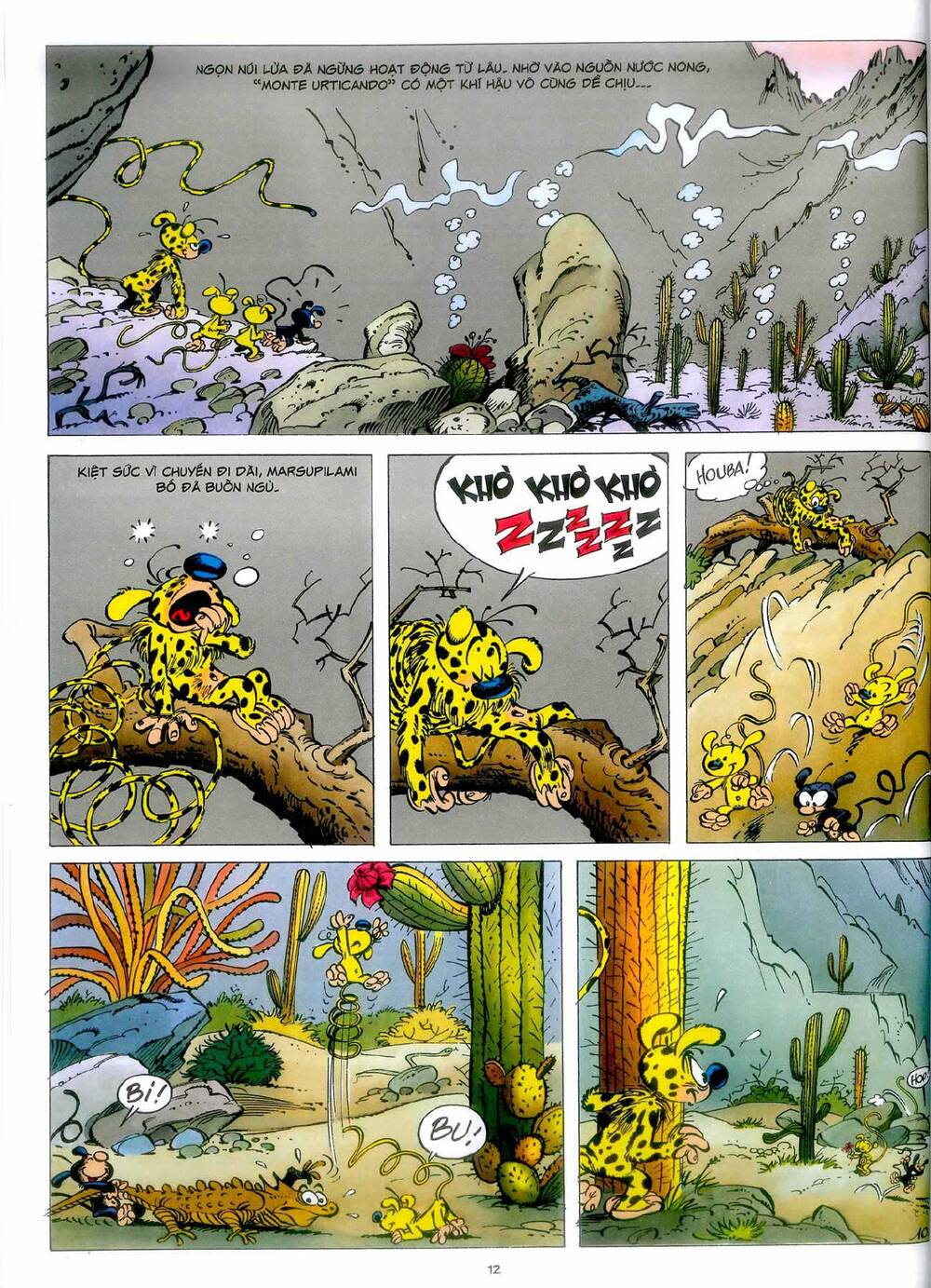 marsupilami chapter 4: - phấn hoa ở monte urticando - Next chapter 5: - baby prinz