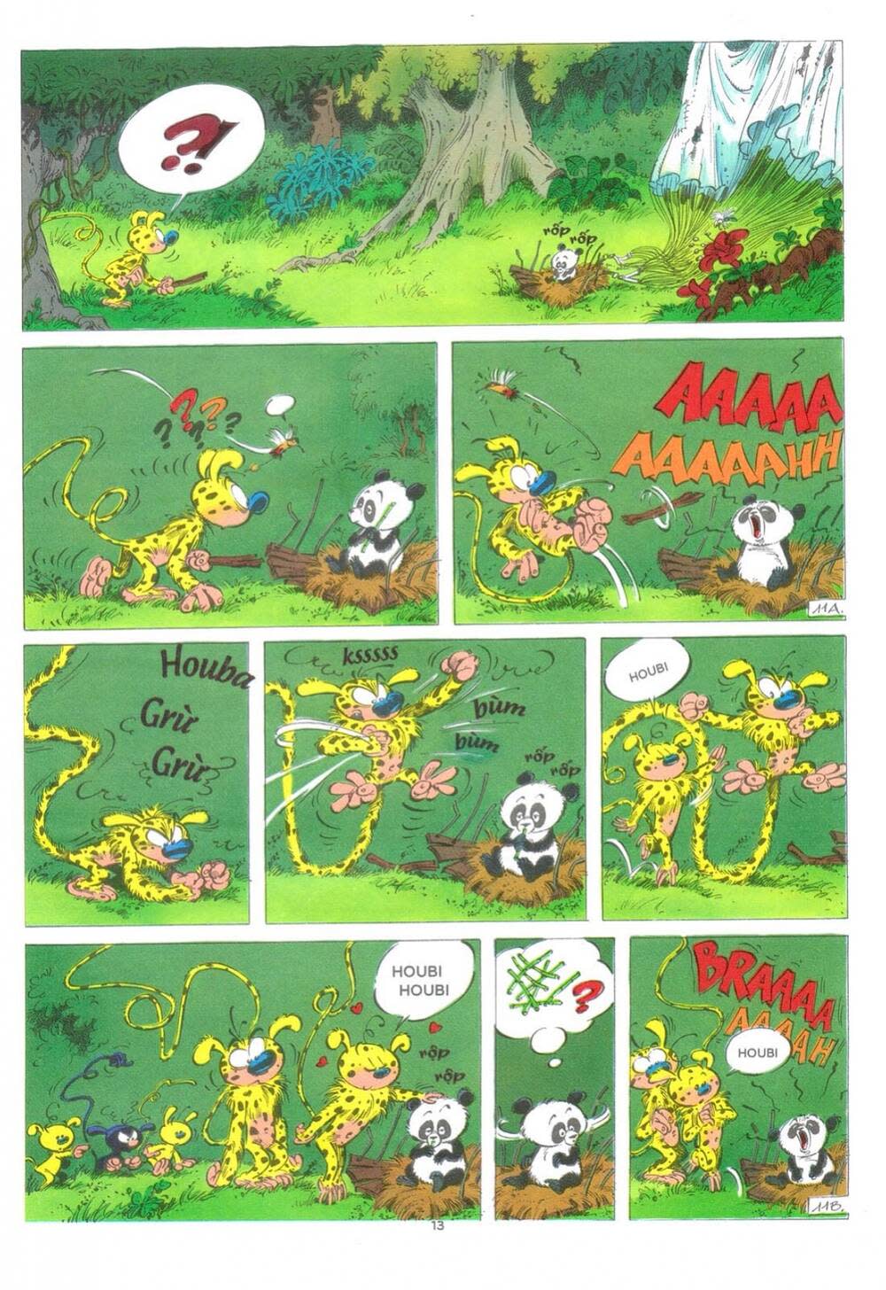 marsupilami chapter 2: - em bé đến từ bên kia thế giới - Next chapter 3: - mars chú màu đen