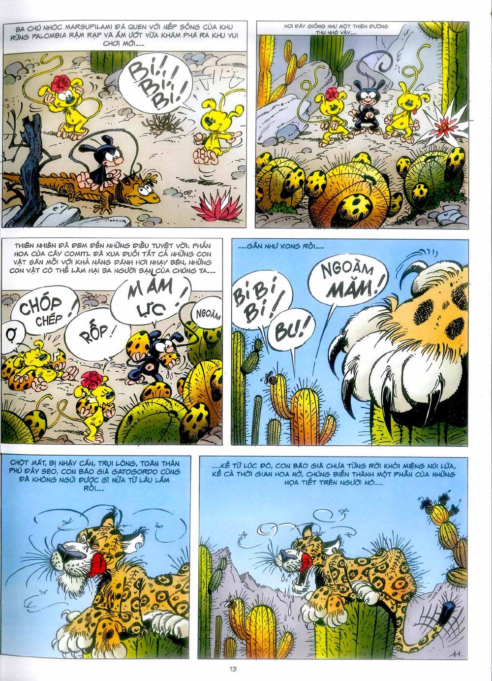 marsupilami chapter 4: - phấn hoa ở monte urticando - Next chapter 5: - baby prinz