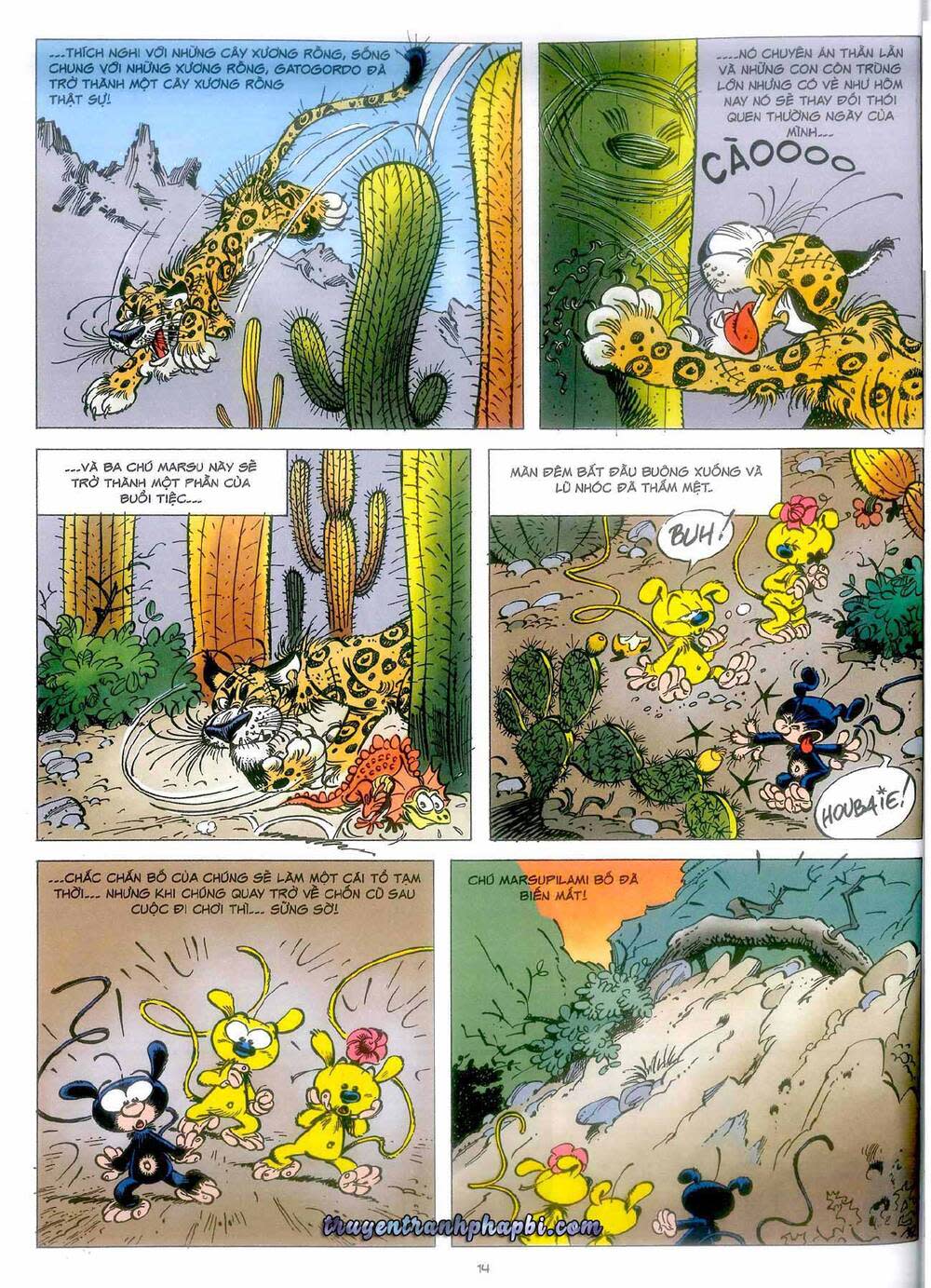 marsupilami chapter 4: - phấn hoa ở monte urticando - Next chapter 5: - baby prinz