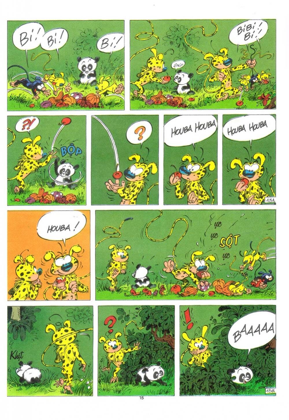 marsupilami chapter 2: - em bé đến từ bên kia thế giới - Next chapter 3: - mars chú màu đen