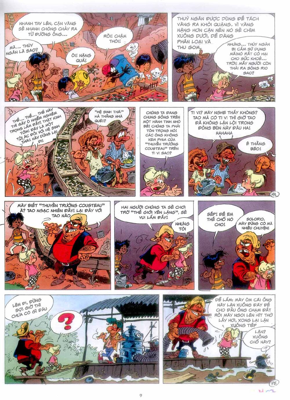 marsupilami chapter 7: - vàng ở boavista - Next chapter 8: - ngôi đền ở boavista