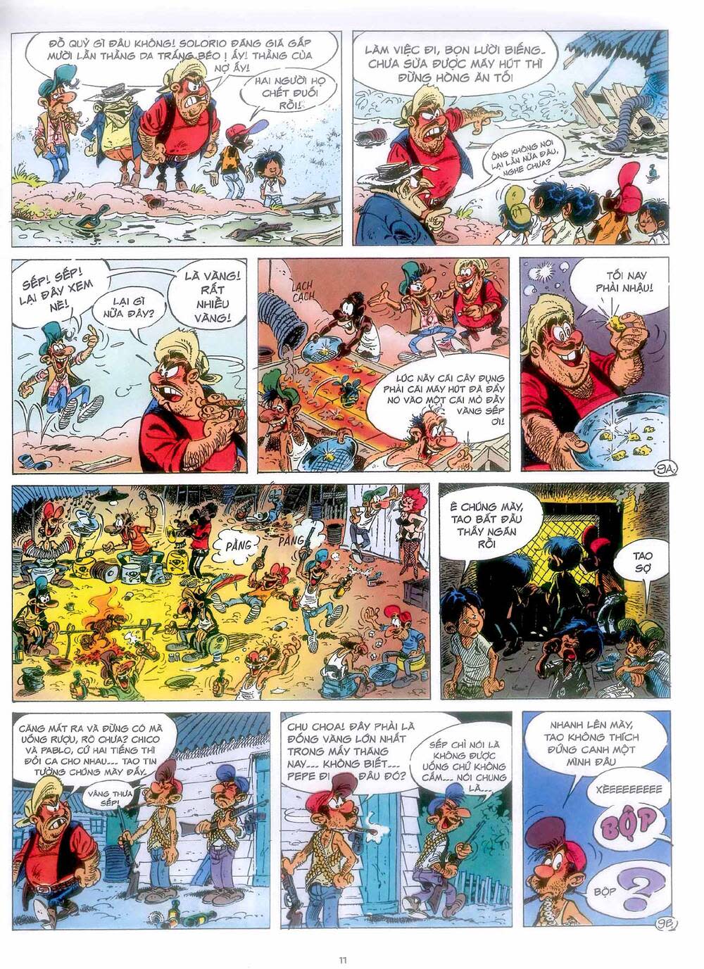 marsupilami chapter 7: - vàng ở boavista - Next chapter 8: - ngôi đền ở boavista