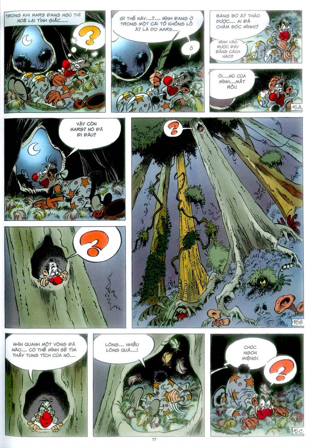 marsupilami chapter 3: - mars chú màu đen - Next chapter 4: - phấn hoa ở monte urticando