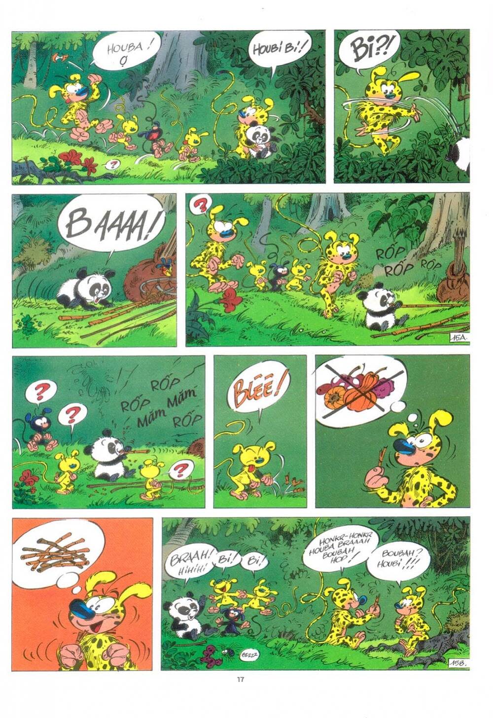 marsupilami chapter 2: - em bé đến từ bên kia thế giới - Next chapter 3: - mars chú màu đen