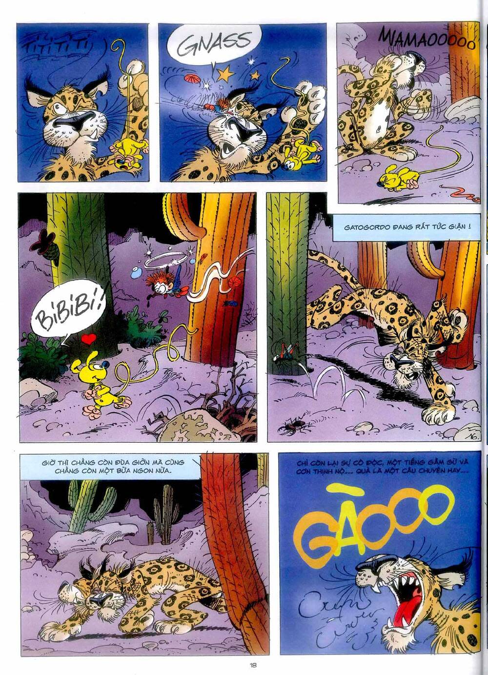 marsupilami chapter 4: - phấn hoa ở monte urticando - Next chapter 5: - baby prinz