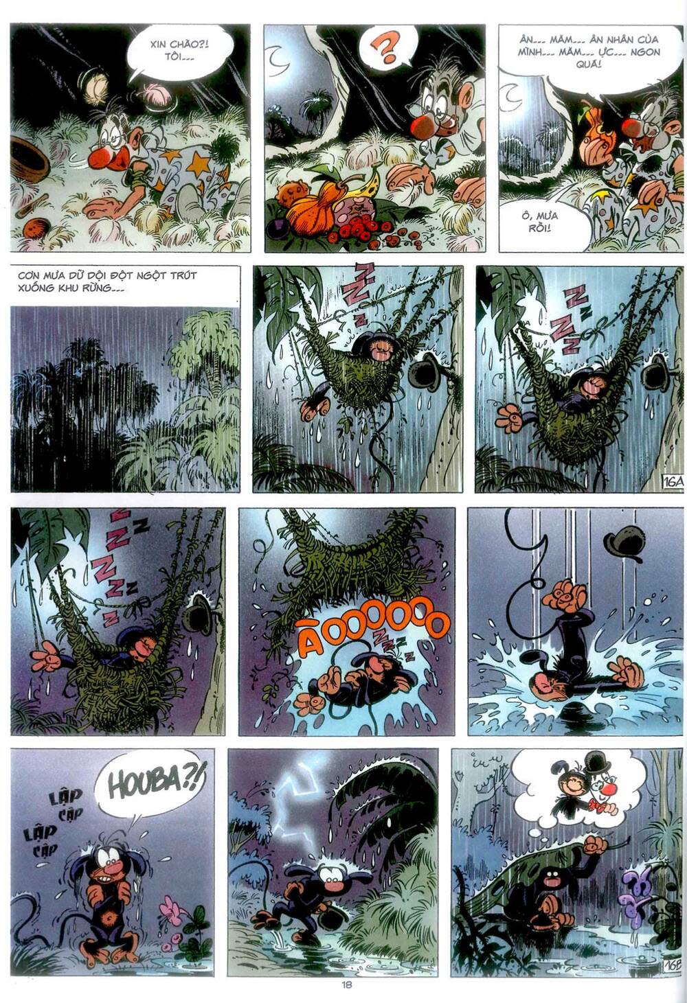 marsupilami chapter 3: - mars chú màu đen - Next chapter 4: - phấn hoa ở monte urticando