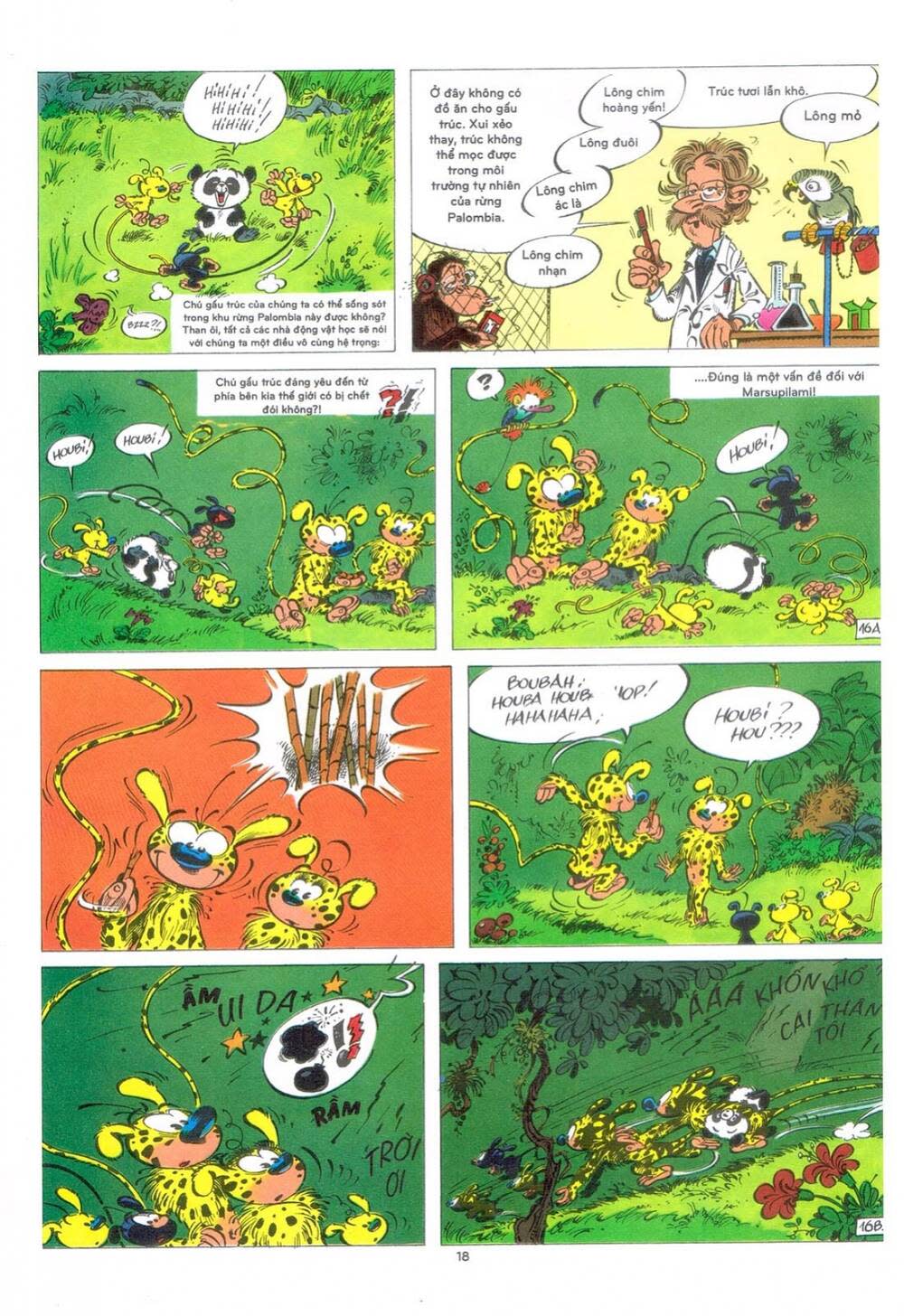 marsupilami chapter 2: - em bé đến từ bên kia thế giới - Next chapter 3: - mars chú màu đen