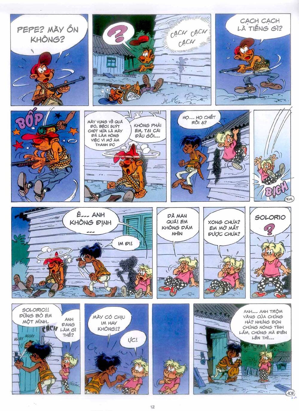 marsupilami chapter 7: - vàng ở boavista - Next chapter 8: - ngôi đền ở boavista