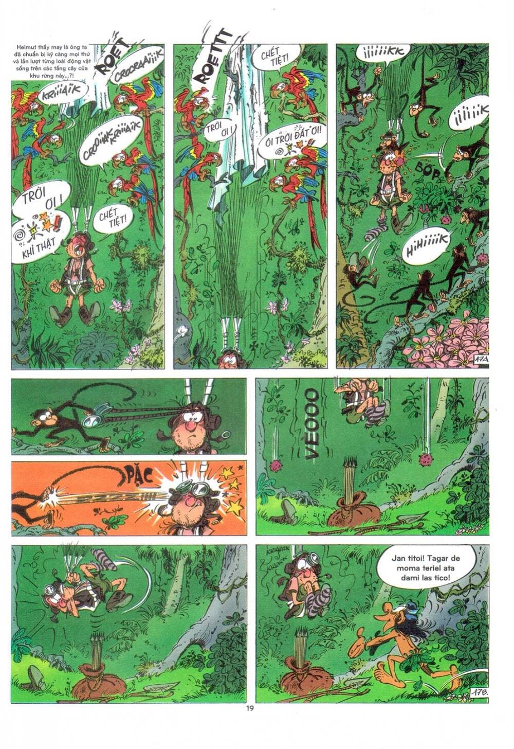 marsupilami chapter 2: - em bé đến từ bên kia thế giới - Next chapter 3: - mars chú màu đen