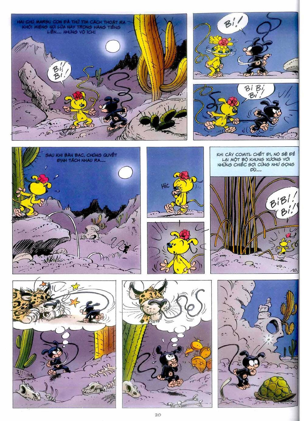 marsupilami chapter 4: - phấn hoa ở monte urticando - Next chapter 5: - baby prinz