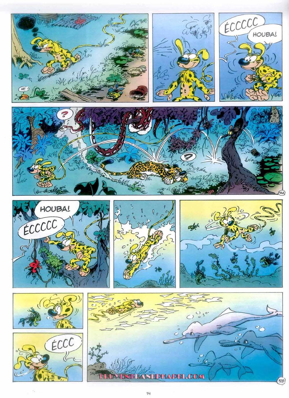 marsupilami chapter 7: - vàng ở boavista - Next chapter 8: - ngôi đền ở boavista