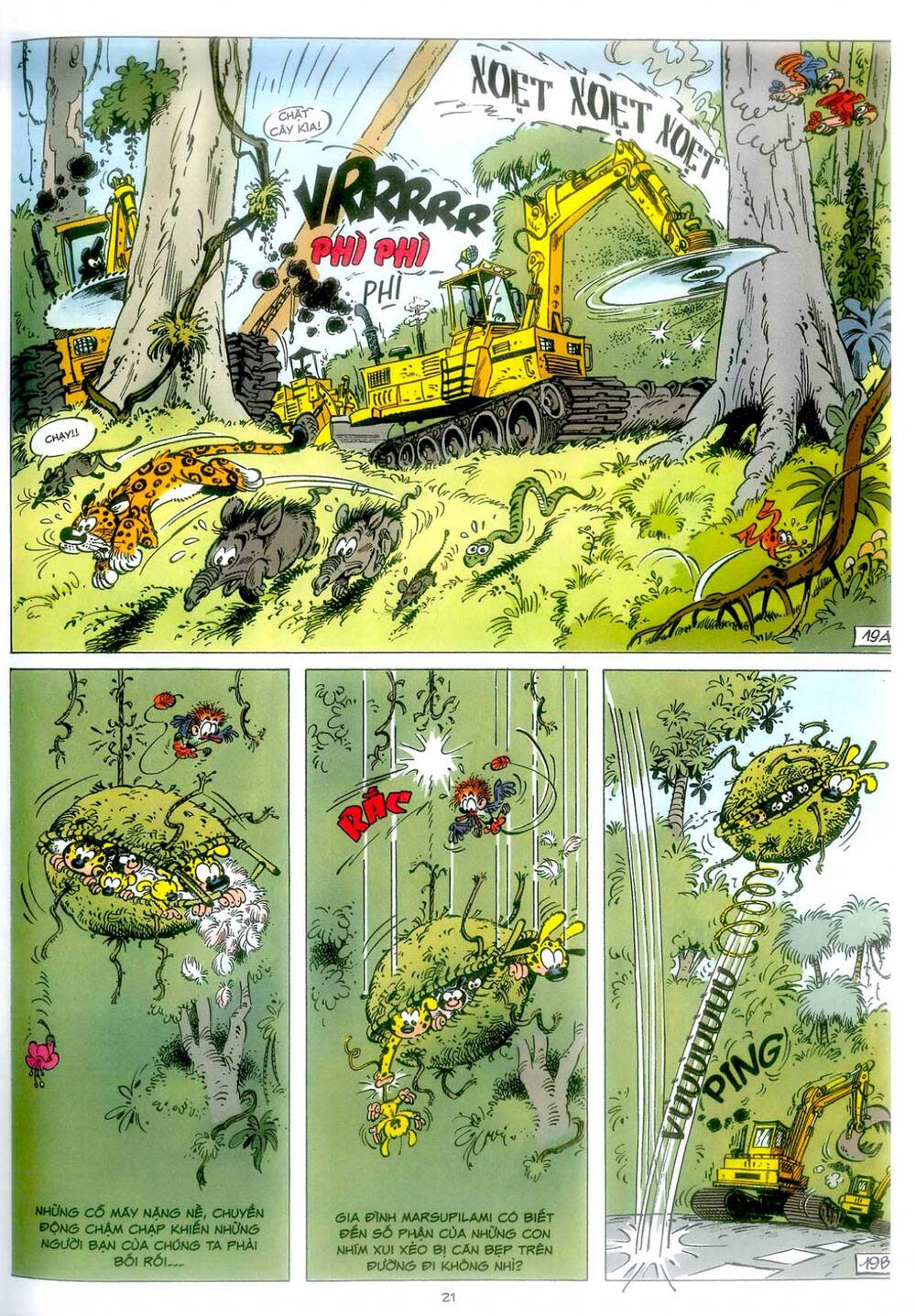 marsupilami chapter 3: - mars chú màu đen - Next chapter 4: - phấn hoa ở monte urticando