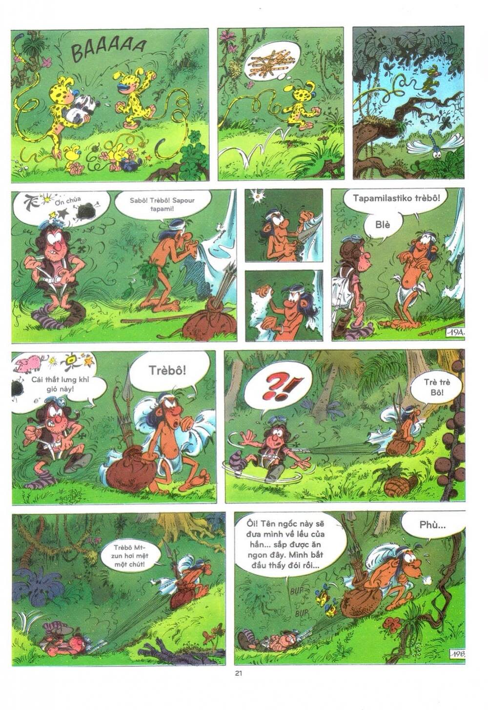 marsupilami chapter 2: - em bé đến từ bên kia thế giới - Next chapter 3: - mars chú màu đen