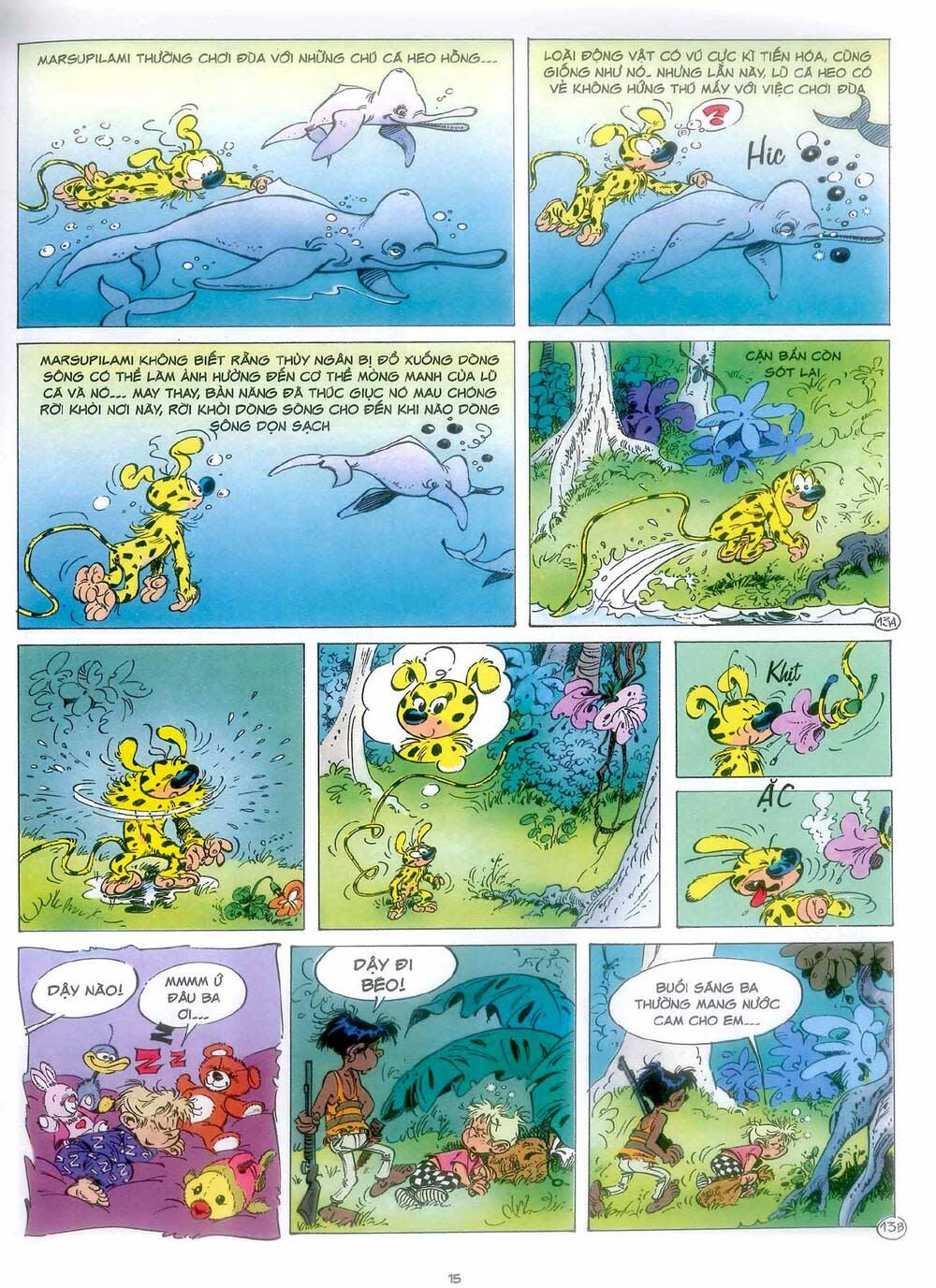 marsupilami chapter 7: - vàng ở boavista - Next chapter 8: - ngôi đền ở boavista