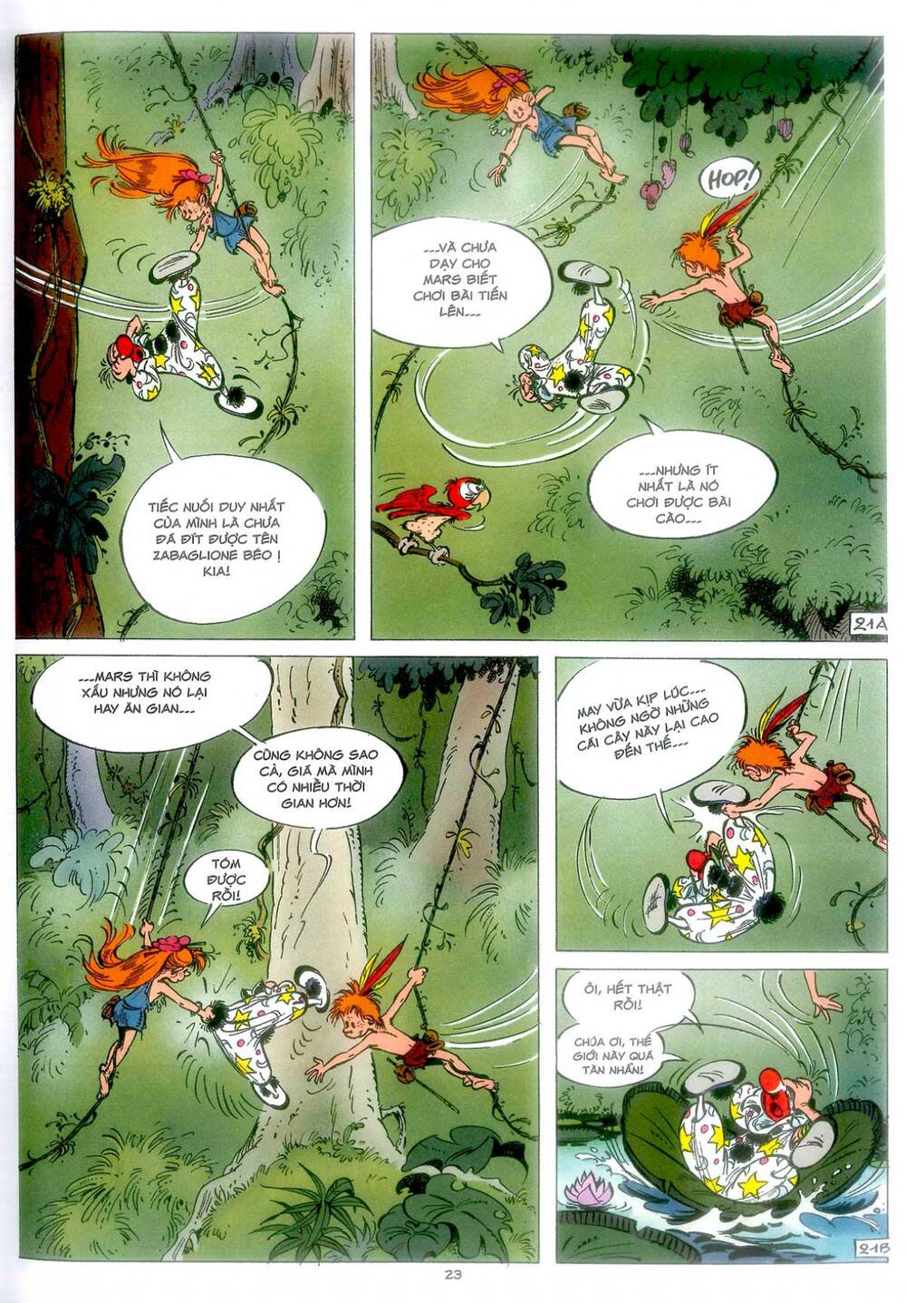 marsupilami chapter 3: - mars chú màu đen - Next chapter 4: - phấn hoa ở monte urticando