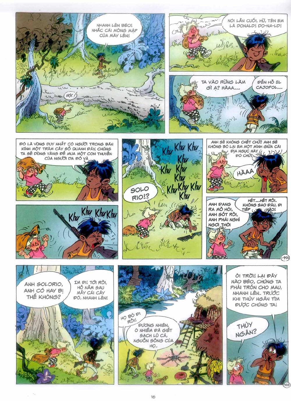 marsupilami chapter 7: - vàng ở boavista - Next chapter 8: - ngôi đền ở boavista