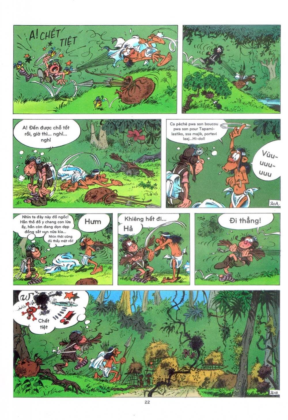 marsupilami chapter 2: - em bé đến từ bên kia thế giới - Next chapter 3: - mars chú màu đen