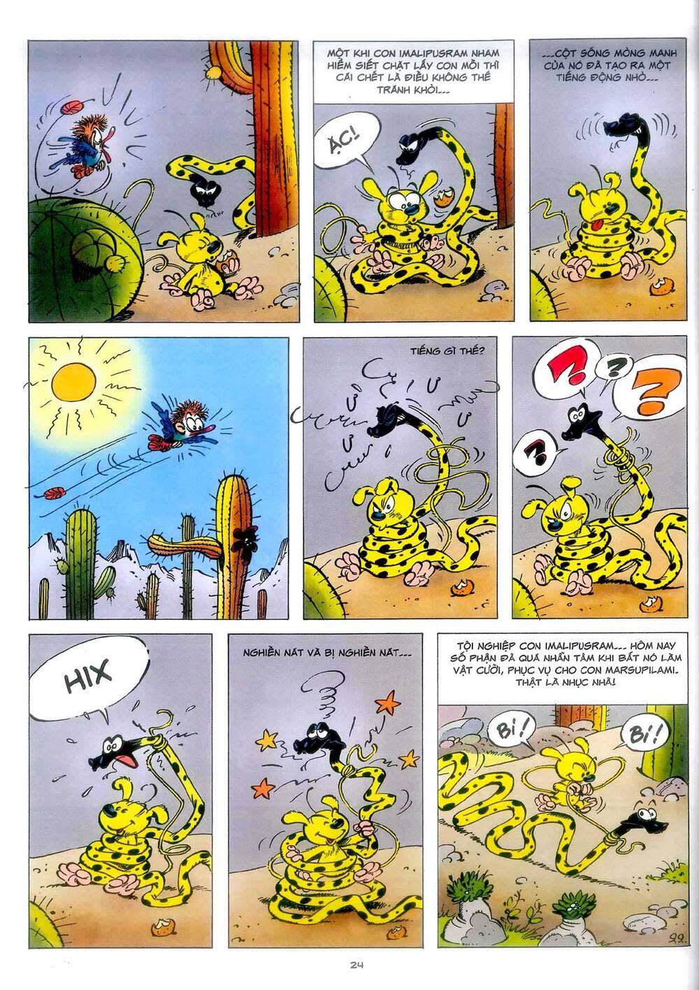 marsupilami chapter 4: - phấn hoa ở monte urticando - Next chapter 5: - baby prinz