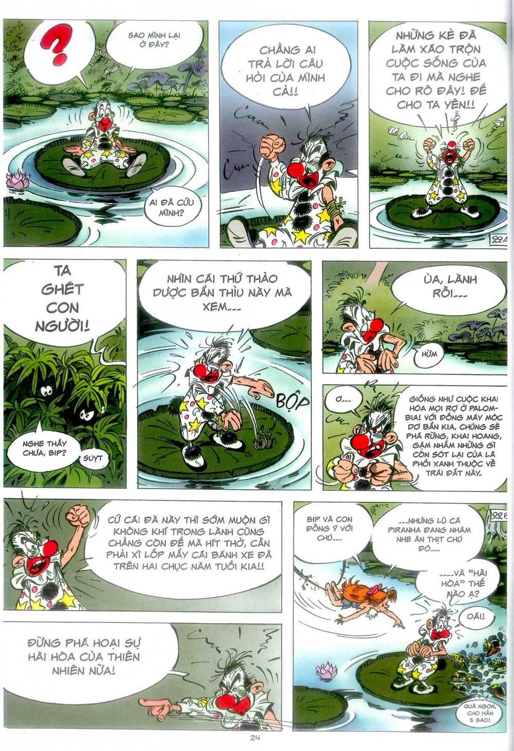 marsupilami chapter 3: - mars chú màu đen - Next chapter 4: - phấn hoa ở monte urticando