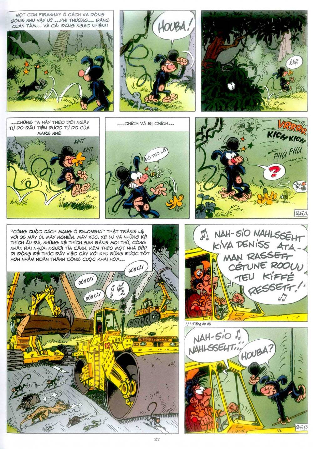 marsupilami chapter 3: - mars chú màu đen - Next chapter 4: - phấn hoa ở monte urticando