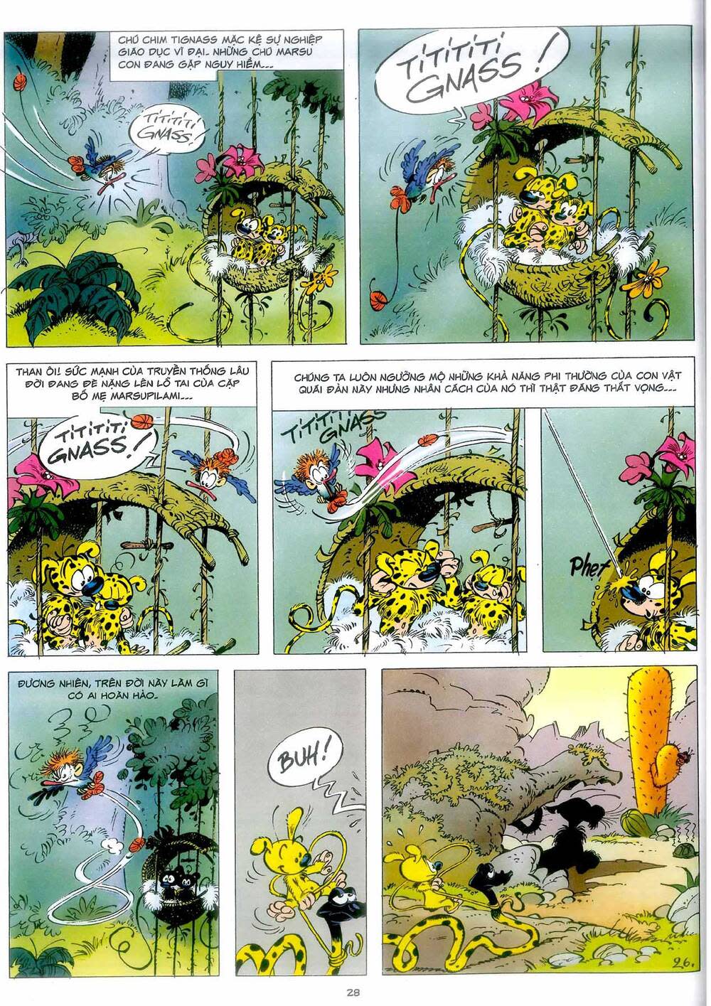 marsupilami chapter 4: - phấn hoa ở monte urticando - Next chapter 5: - baby prinz