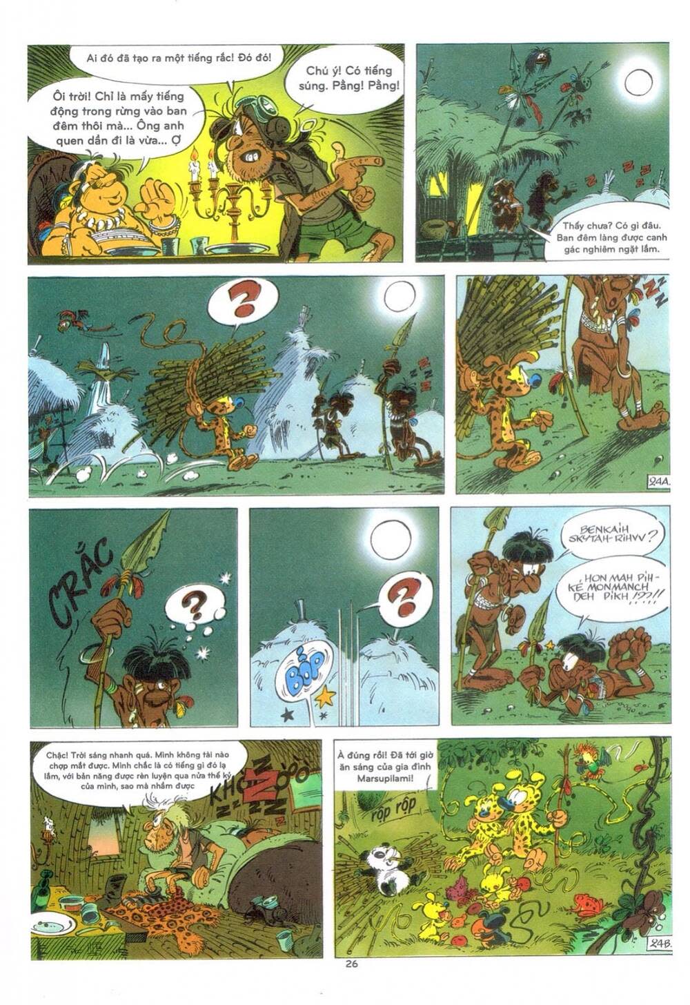 marsupilami chapter 2: - em bé đến từ bên kia thế giới - Next chapter 3: - mars chú màu đen