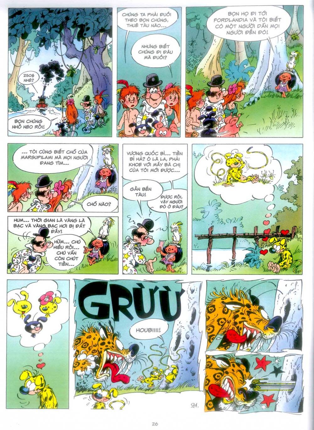 marsupilami chapter 6: - fordlandia - Next chapter 7: - vàng ở boavista