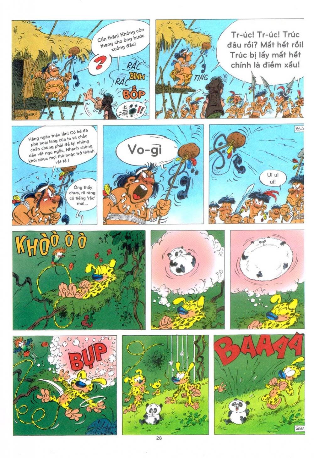 marsupilami chapter 2: - em bé đến từ bên kia thế giới - Next chapter 3: - mars chú màu đen