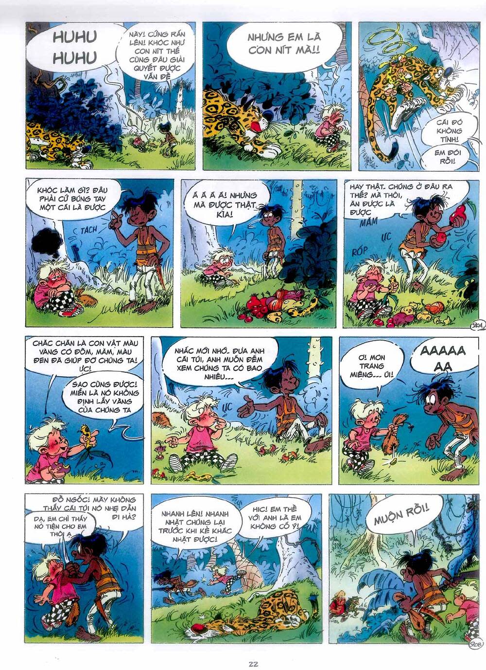 marsupilami chapter 7: - vàng ở boavista - Next chapter 8: - ngôi đền ở boavista