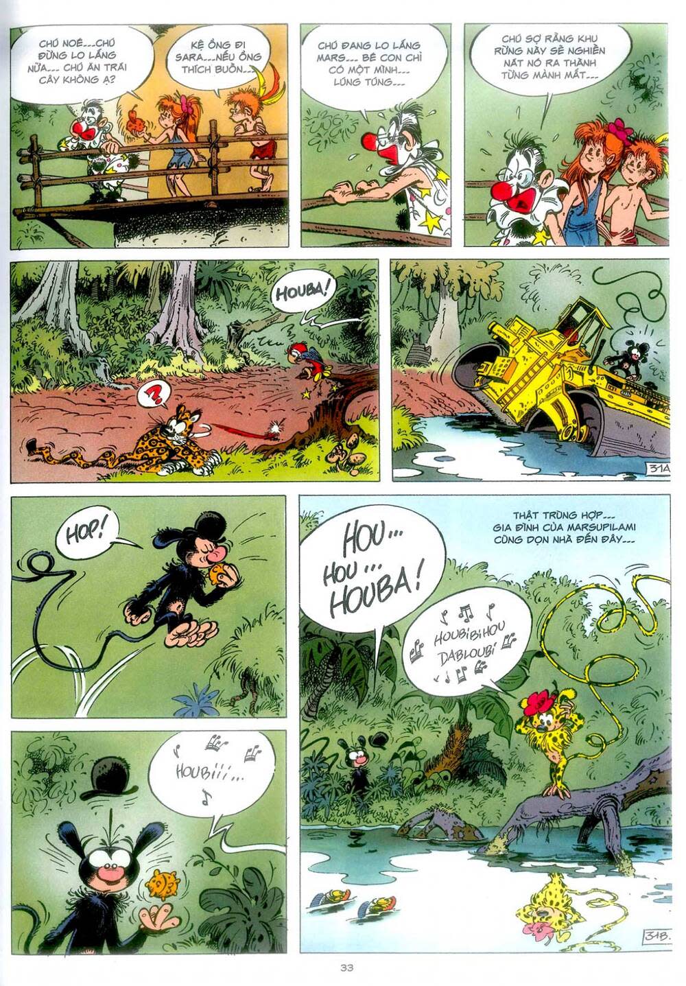 marsupilami chapter 3: - mars chú màu đen - Next chapter 4: - phấn hoa ở monte urticando