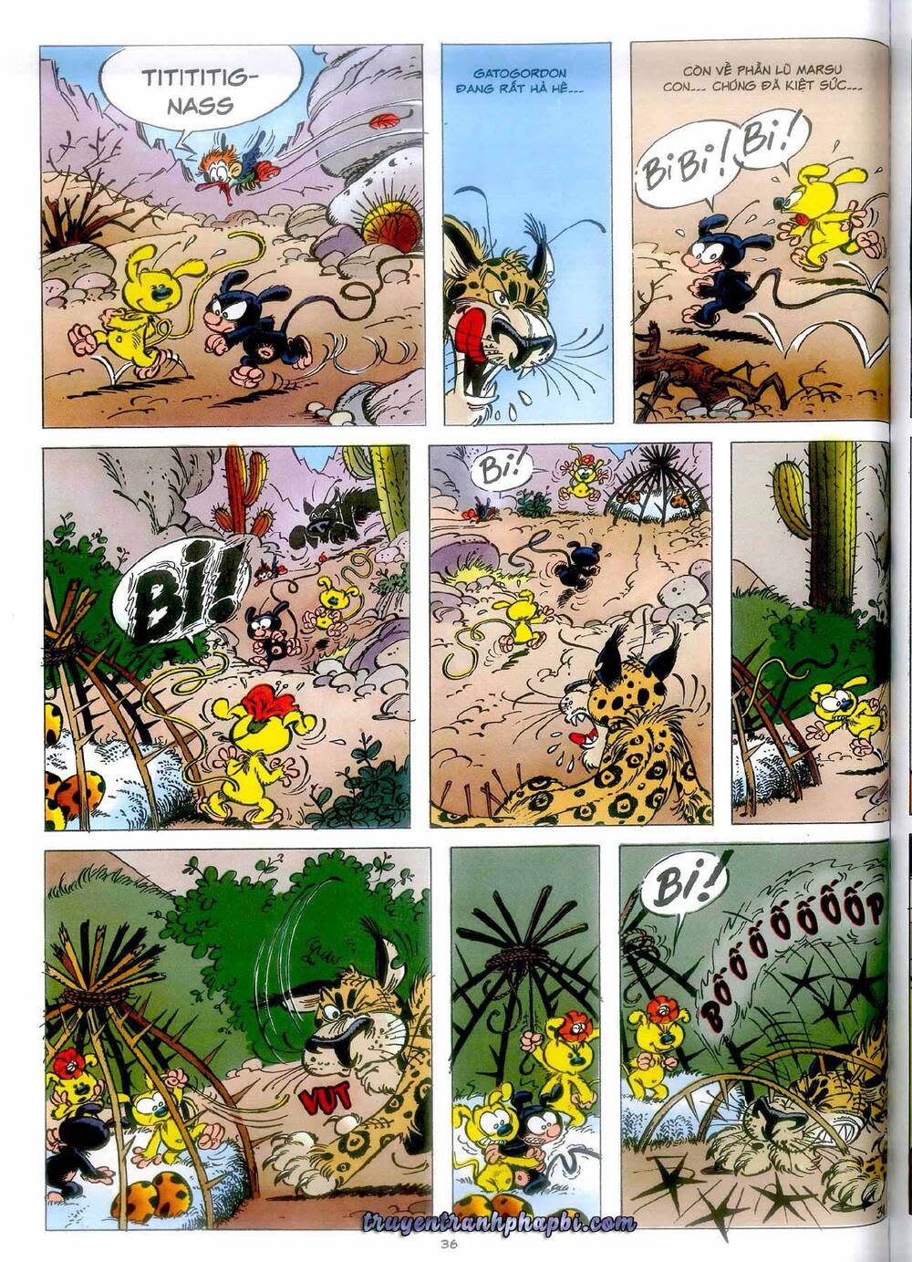 marsupilami chapter 4: - phấn hoa ở monte urticando - Next chapter 5: - baby prinz