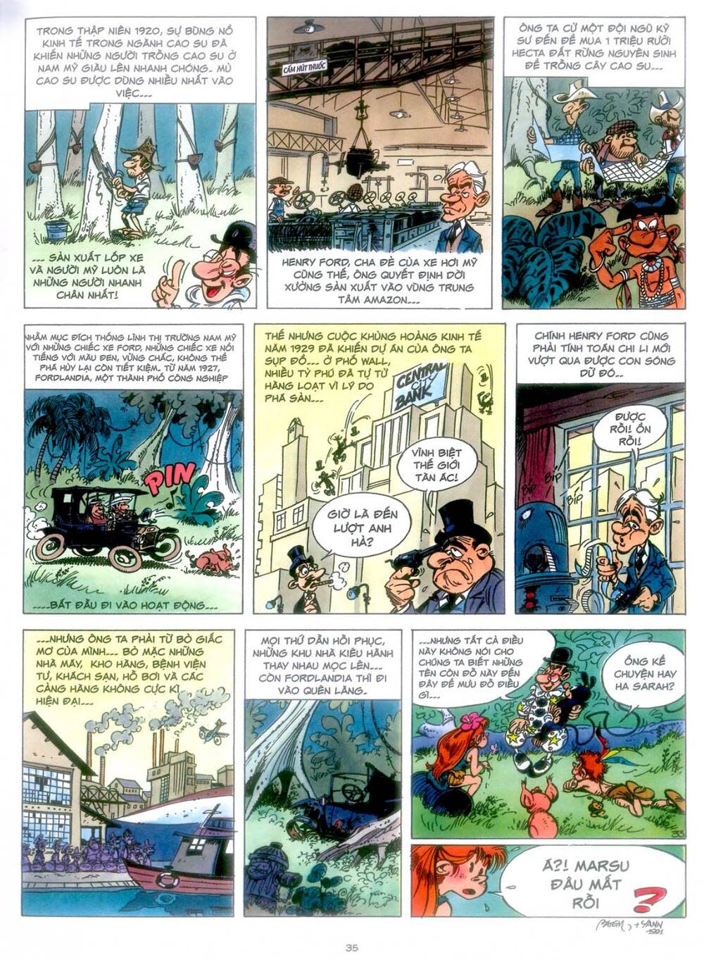 marsupilami chapter 6: - fordlandia - Next chapter 7: - vàng ở boavista