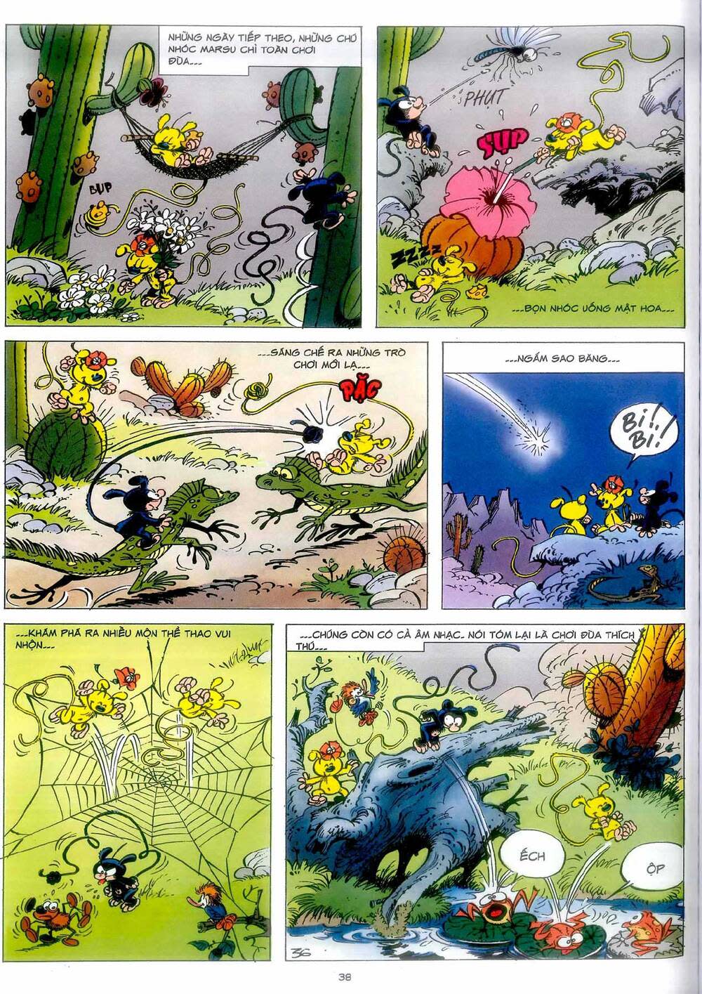 marsupilami chapter 4: - phấn hoa ở monte urticando - Next chapter 5: - baby prinz