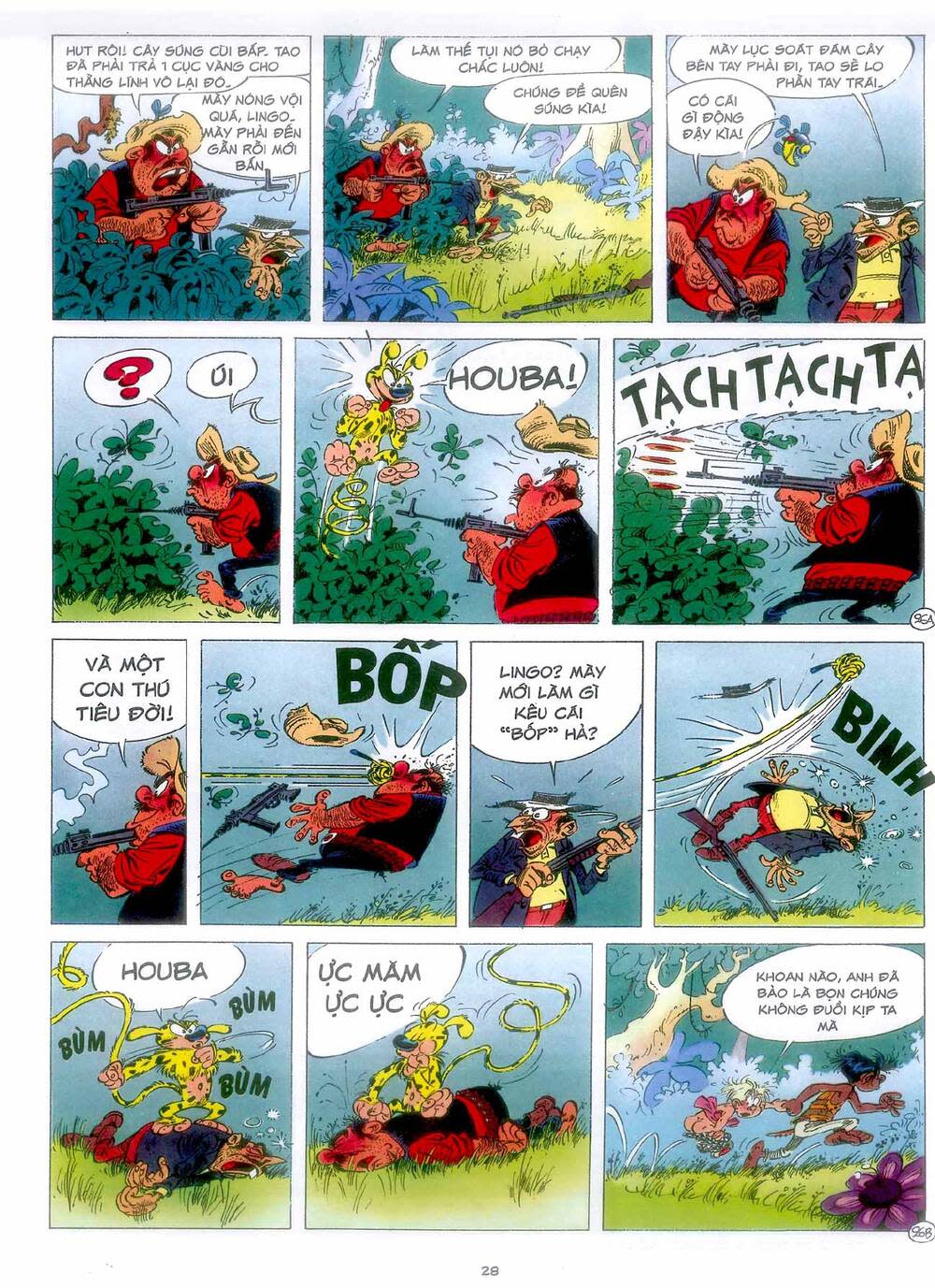 marsupilami chapter 7: - vàng ở boavista - Next chapter 8: - ngôi đền ở boavista