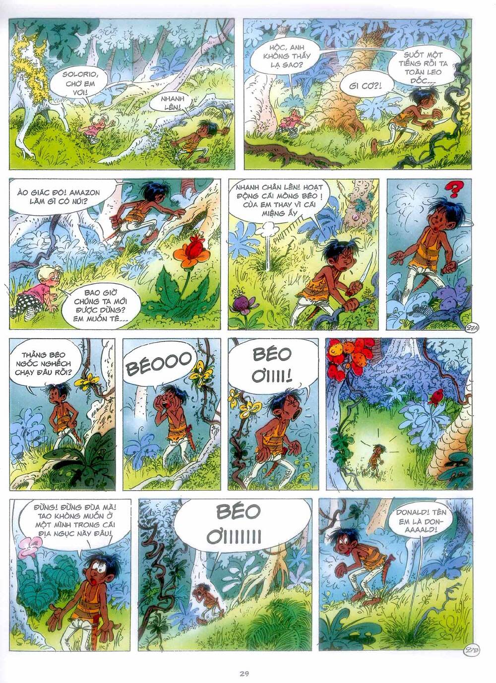 marsupilami chapter 7: - vàng ở boavista - Next chapter 8: - ngôi đền ở boavista