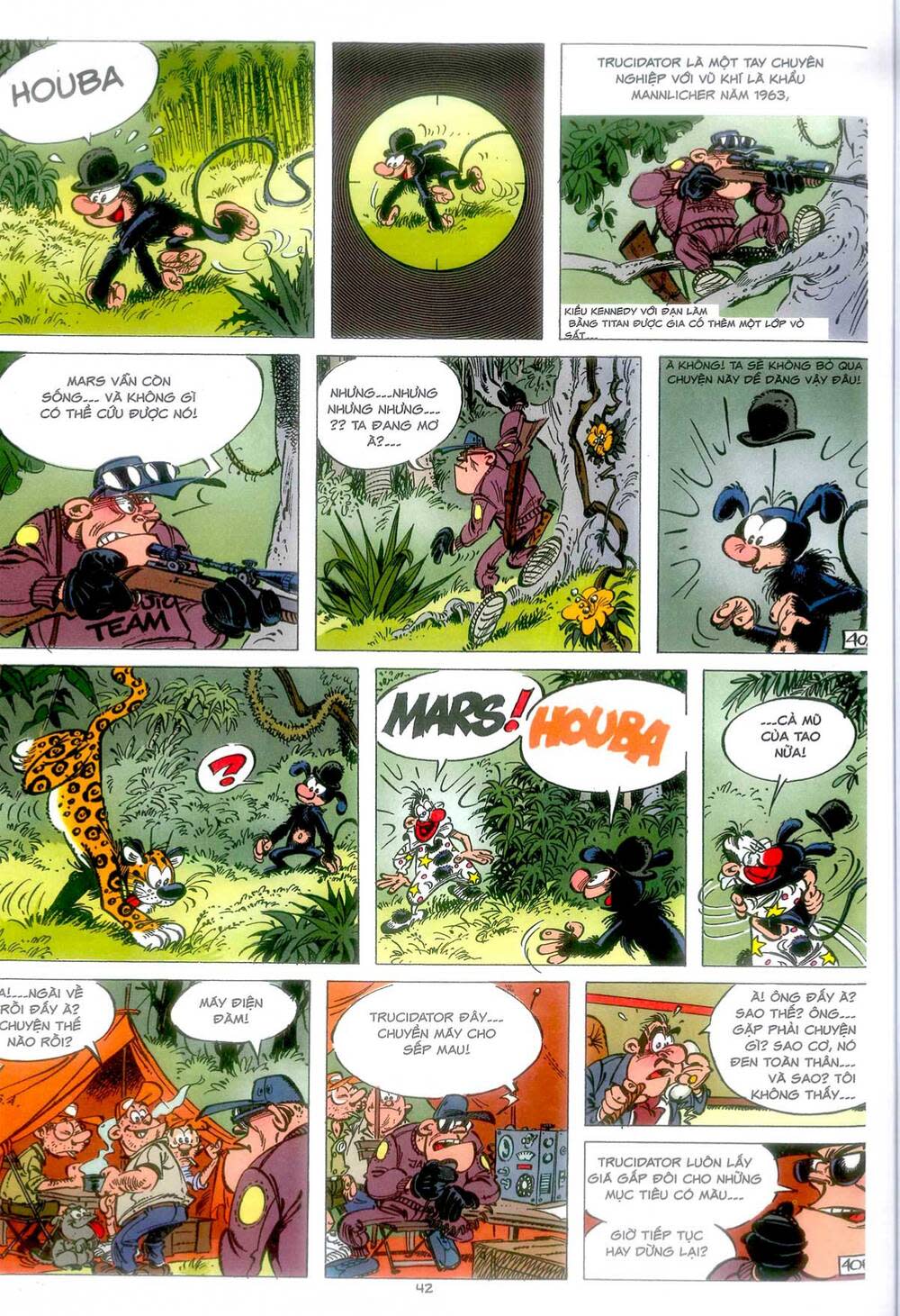 marsupilami chapter 3: - mars chú màu đen - Next chapter 4: - phấn hoa ở monte urticando