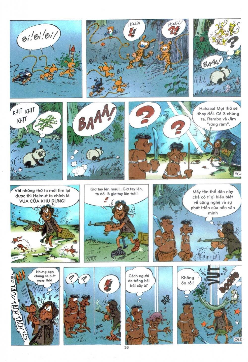 marsupilami chapter 2: - em bé đến từ bên kia thế giới - Next chapter 3: - mars chú màu đen