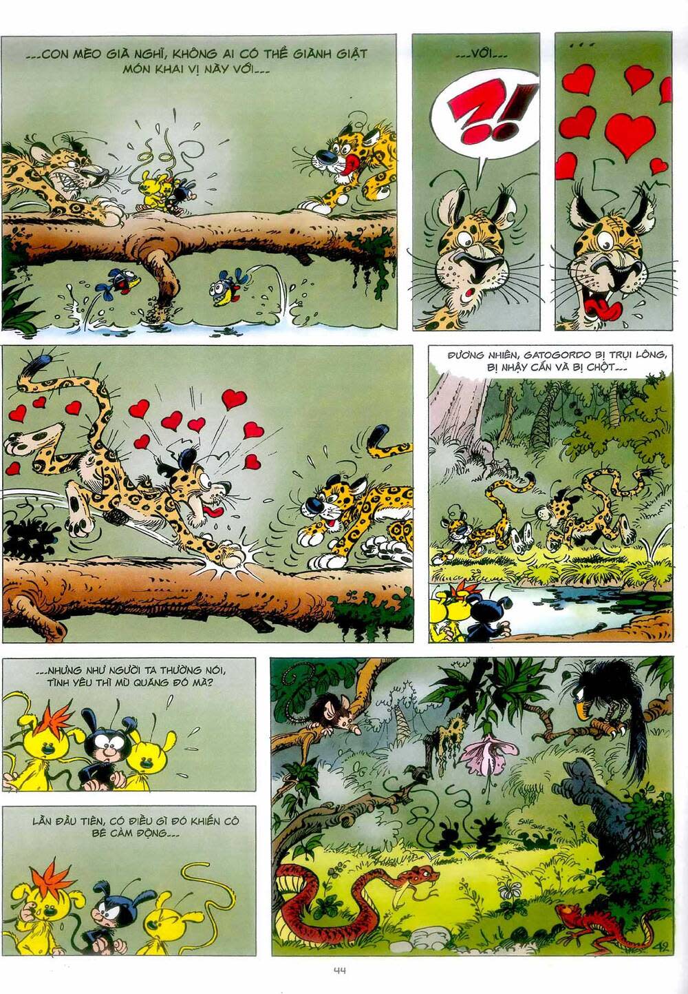 marsupilami chapter 4: - phấn hoa ở monte urticando - Next chapter 5: - baby prinz