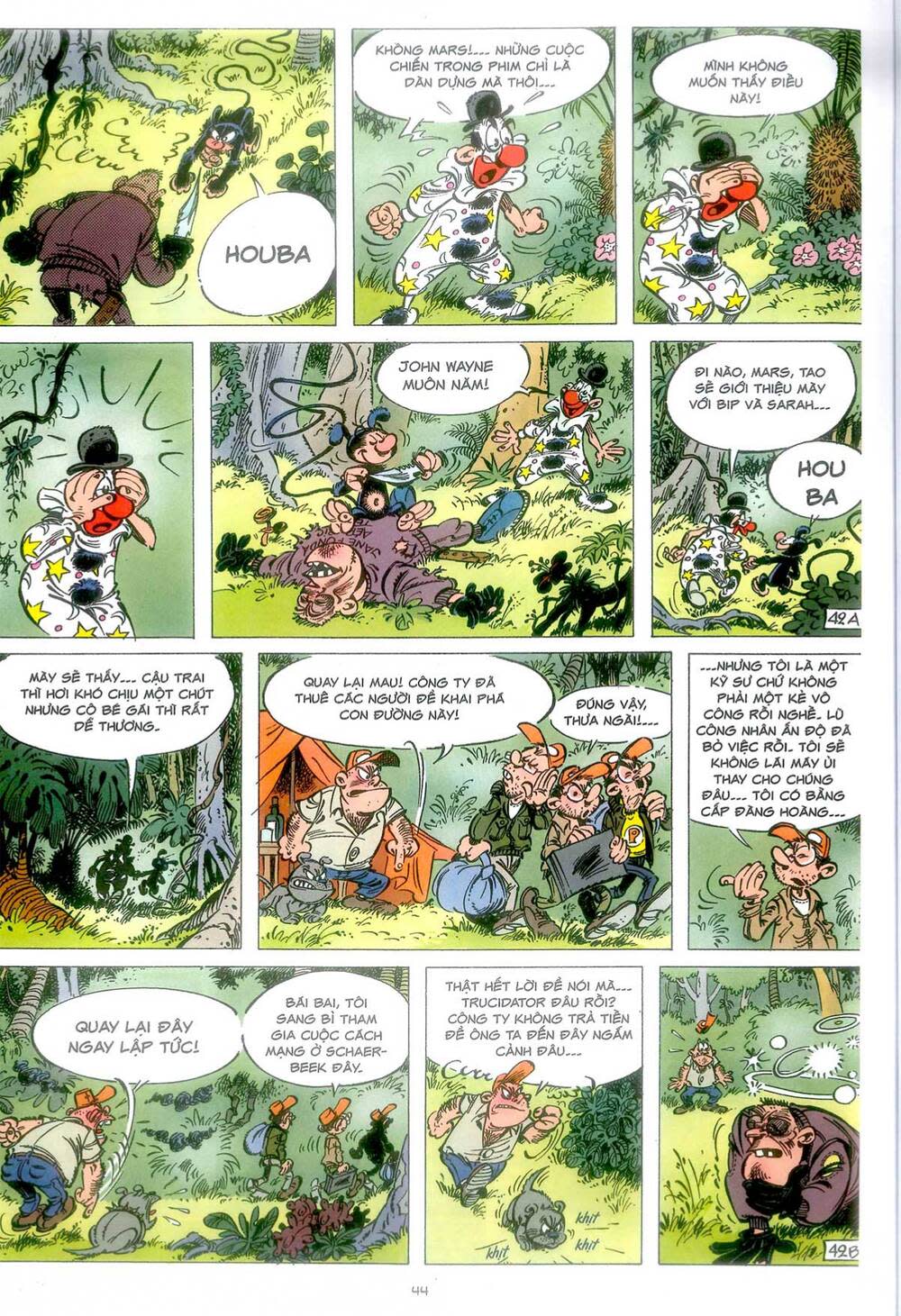 marsupilami chapter 3: - mars chú màu đen - Next chapter 4: - phấn hoa ở monte urticando