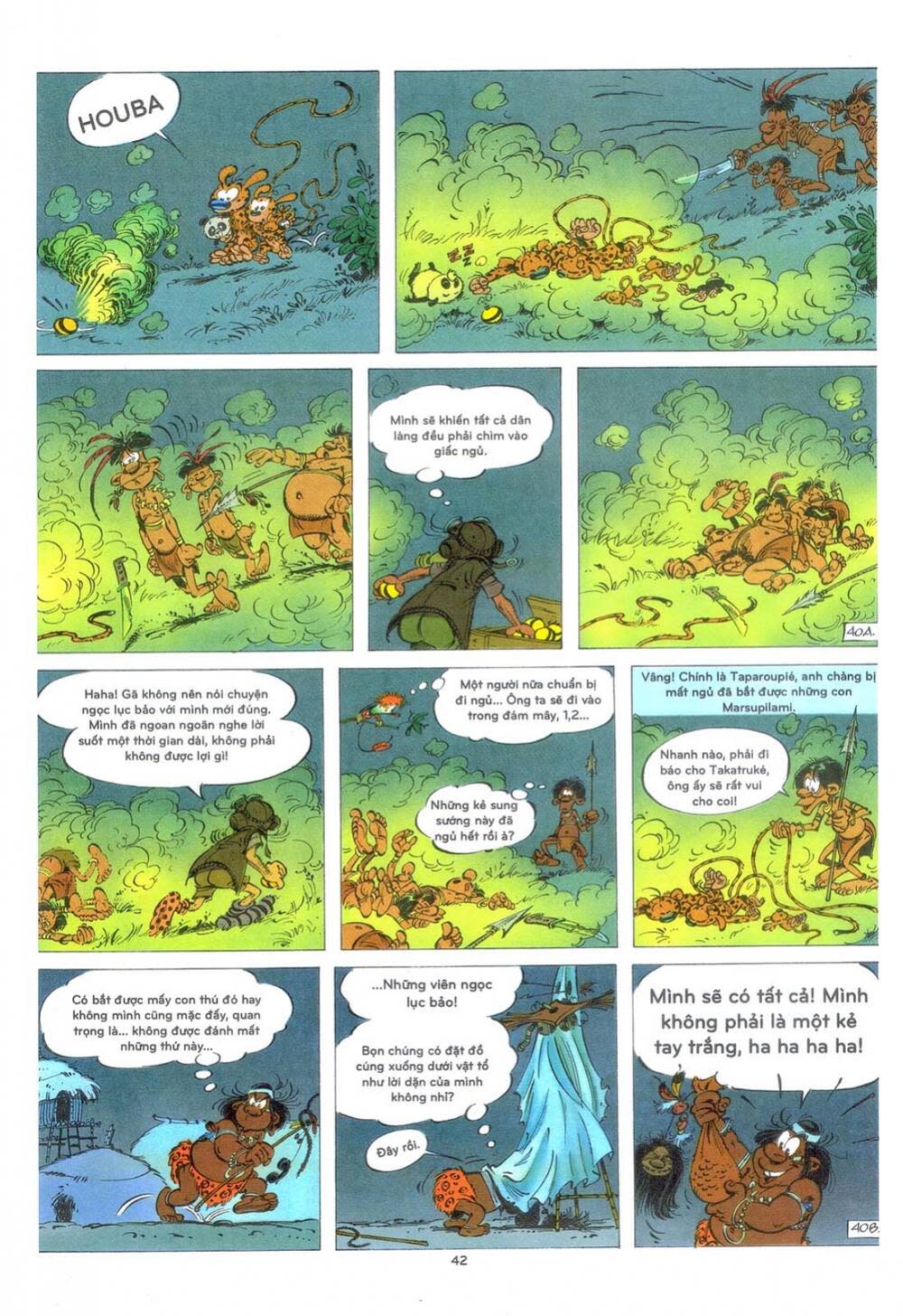 marsupilami chapter 2: - em bé đến từ bên kia thế giới - Next chapter 3: - mars chú màu đen