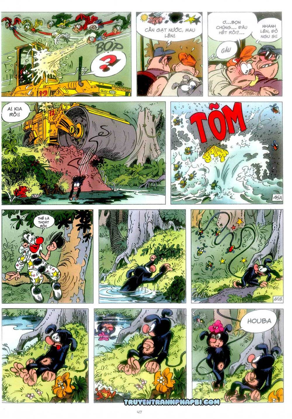 marsupilami chapter 3: - mars chú màu đen - Next chapter 4: - phấn hoa ở monte urticando