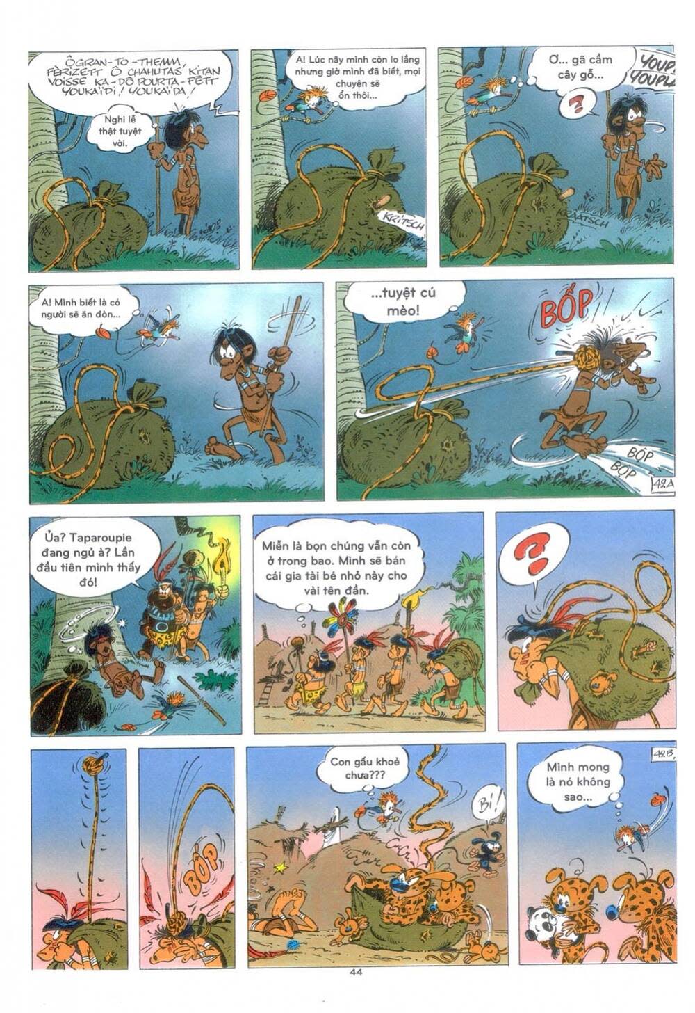 marsupilami chapter 2: - em bé đến từ bên kia thế giới - Next chapter 3: - mars chú màu đen