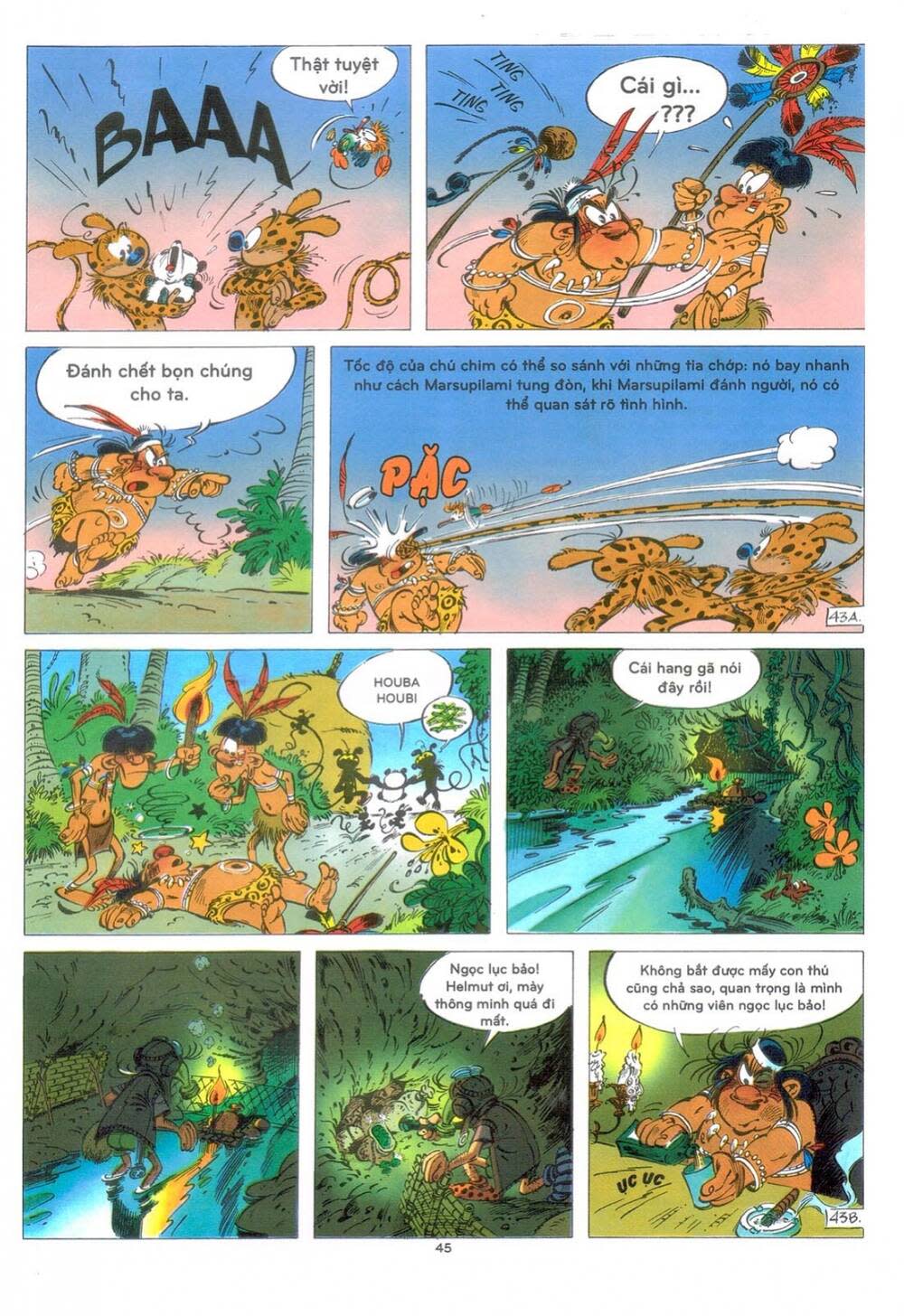 marsupilami chapter 2: - em bé đến từ bên kia thế giới - Next chapter 3: - mars chú màu đen