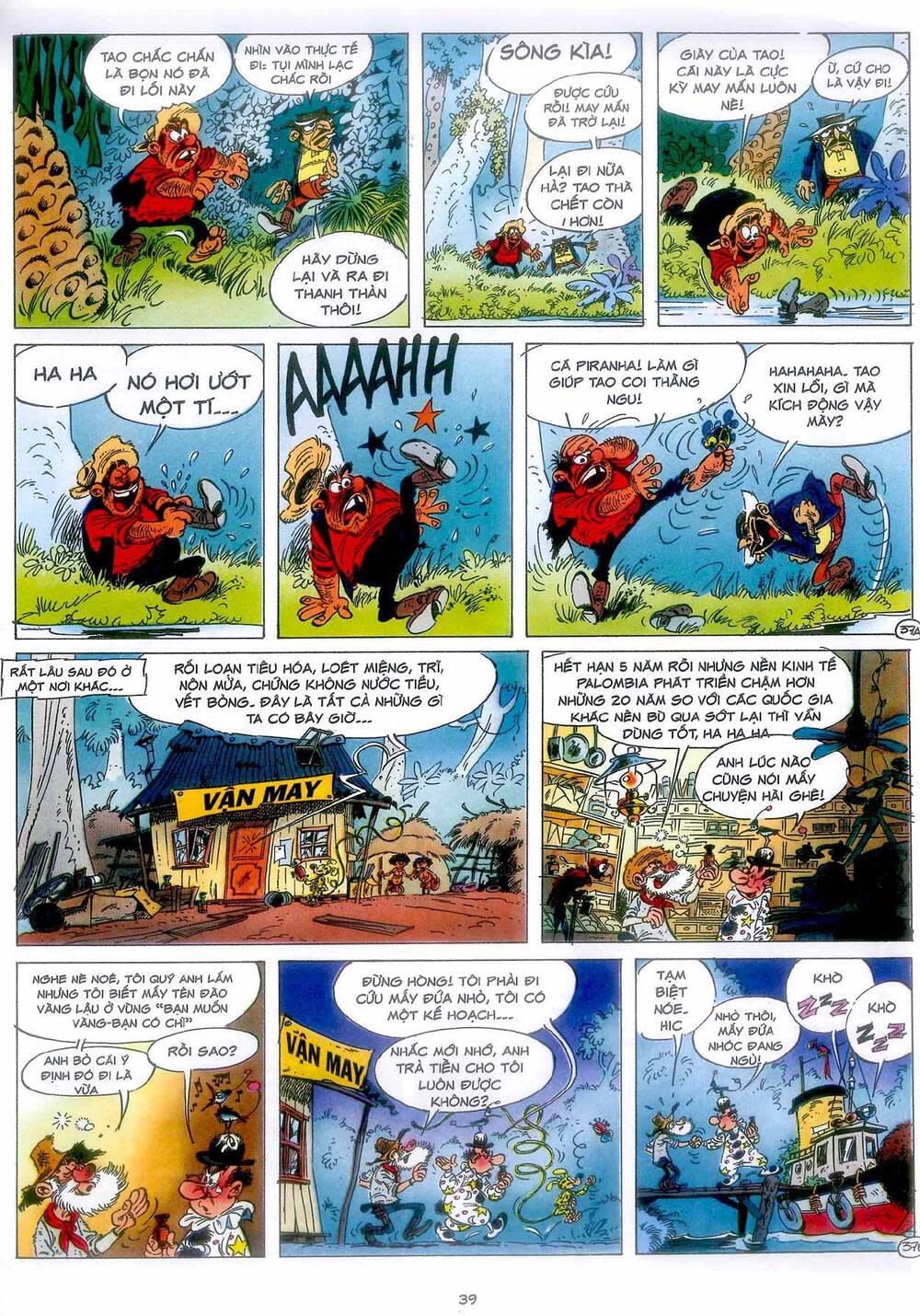 marsupilami chapter 7: - vàng ở boavista - Next chapter 8: - ngôi đền ở boavista