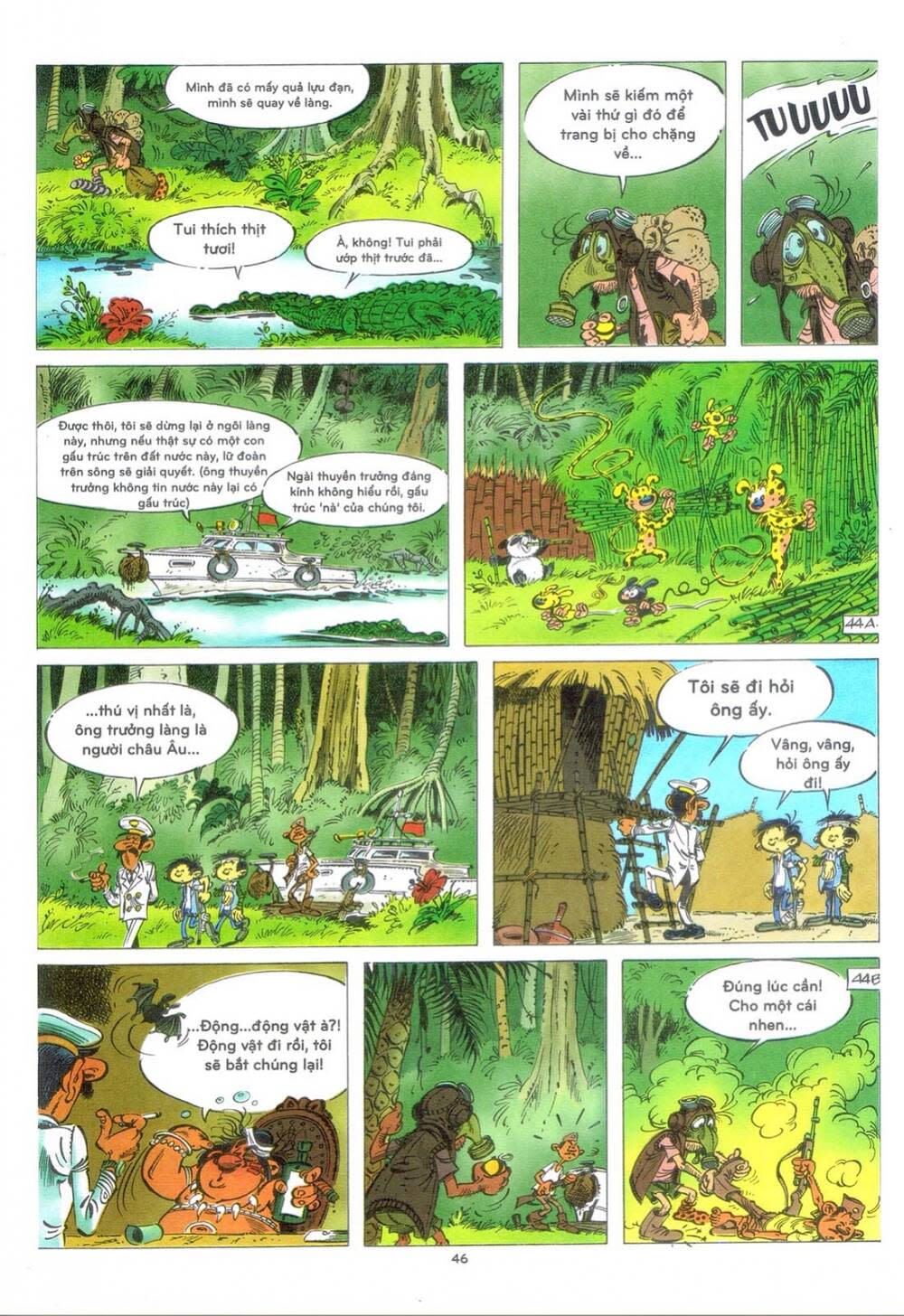 marsupilami chapter 2: - em bé đến từ bên kia thế giới - Next chapter 3: - mars chú màu đen