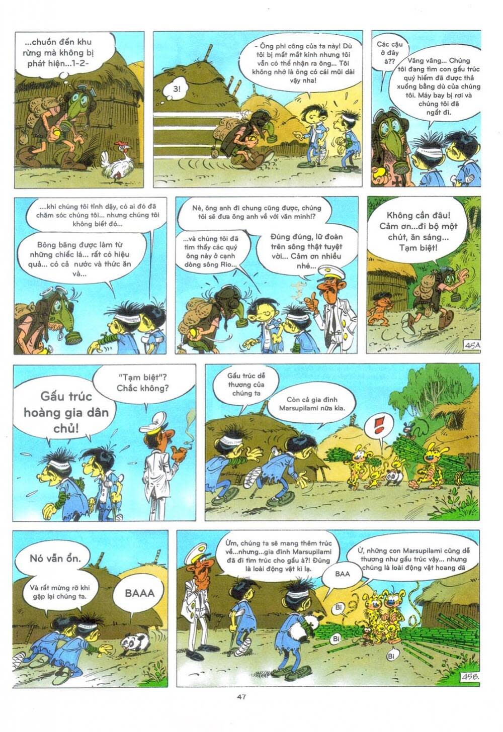 marsupilami chapter 2: - em bé đến từ bên kia thế giới - Next chapter 3: - mars chú màu đen