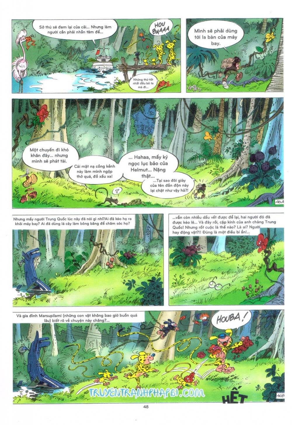 marsupilami chapter 2: - em bé đến từ bên kia thế giới - Next chapter 3: - mars chú màu đen